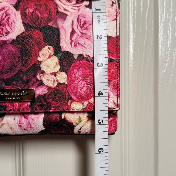 Kate Spade Pink and Red Floral Crossbody Bag NEW - Picture 10 of 12
